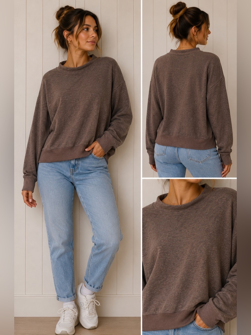 Roots Mock-neck Sweater